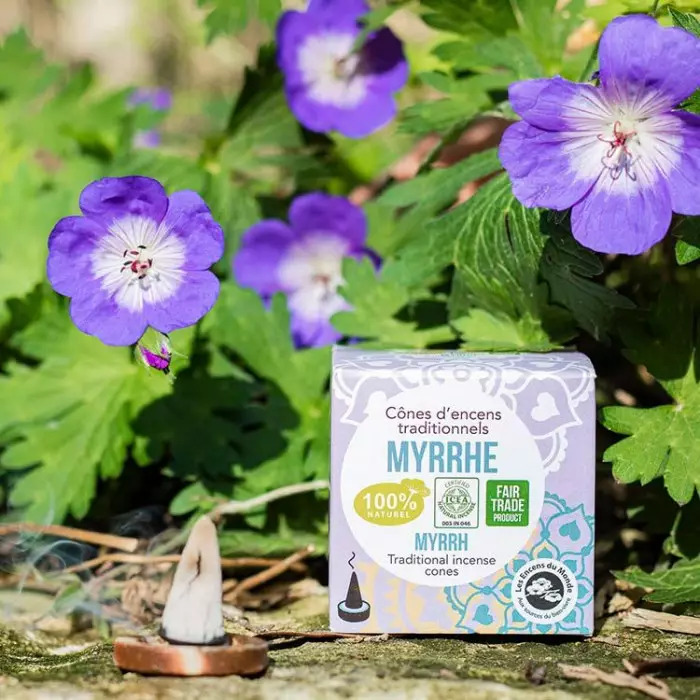 100% természetes, ICEA minősített - lágy, meleg, fűszeres illat földelés, védelem, áldás, női energiák