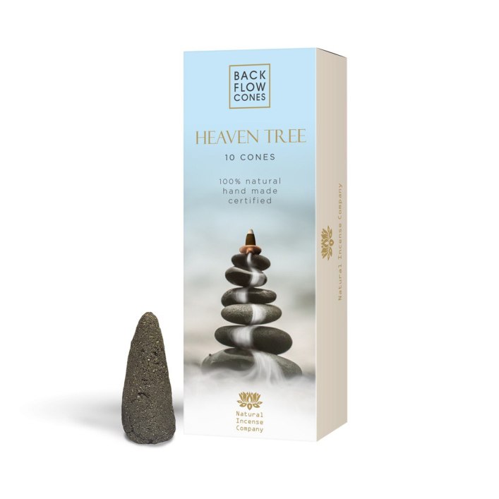 100 % természetes füstölőkúp valódi tömjén gyantával - Boswellia carterii - meditáció, fény, tisztítás, áldás