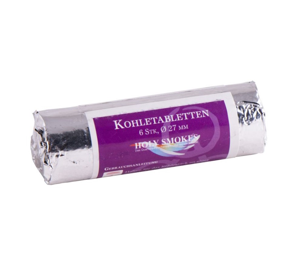 Könnyen meggyújtható faszén korong, 27 mm átmérővel, 20 perces izzással - tömjénhez, természetes füstölőszerekhez